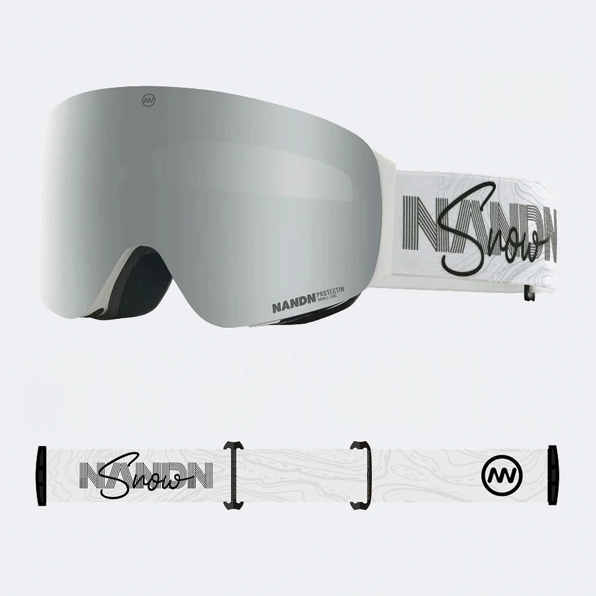 OTG Cylindrical breathable HD anti-fog flip-up ski goggles NG17
