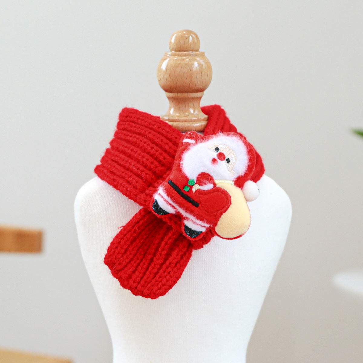 Christmas Santa/Elk Decor Dog Cat Scarf