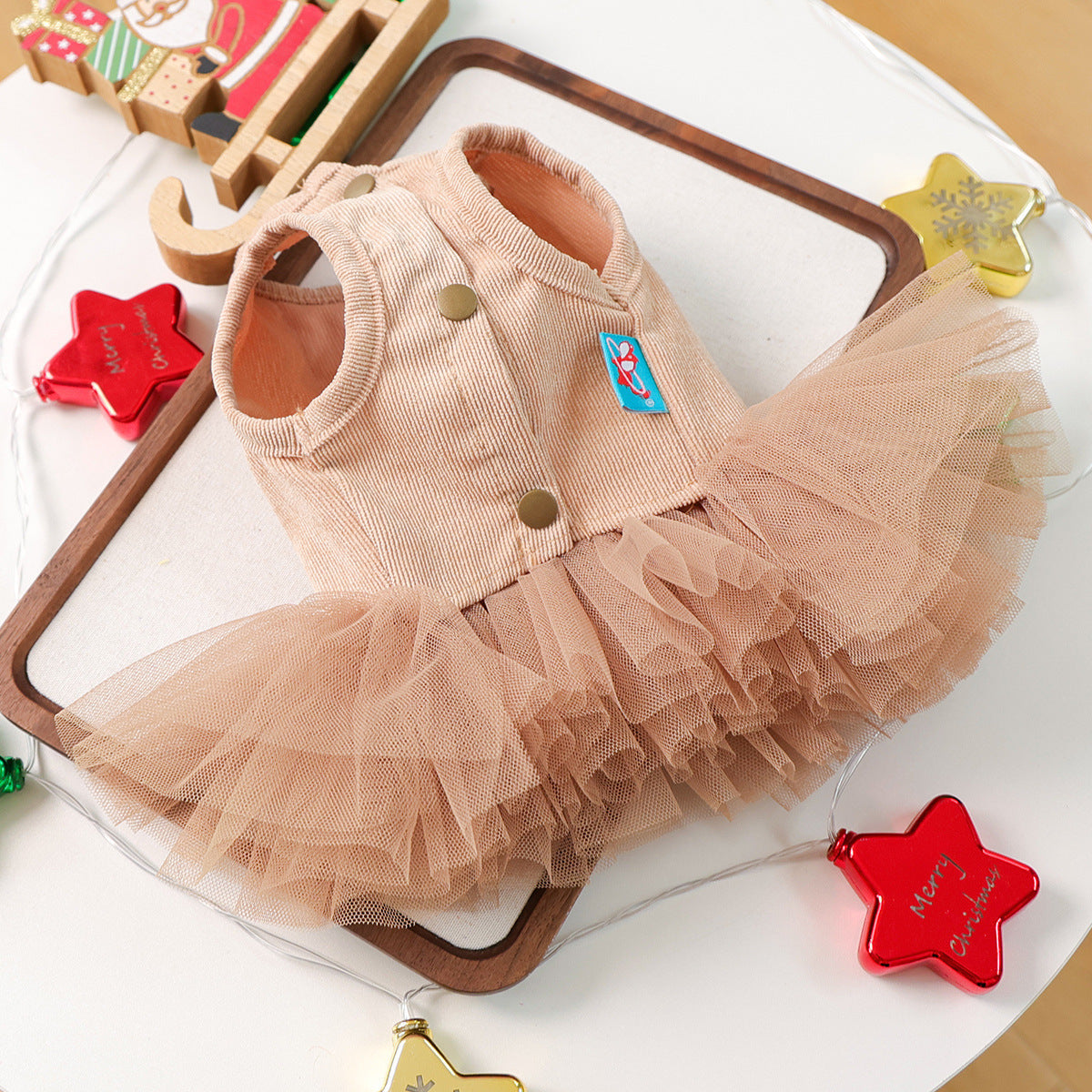 Christmas Gingerbread Man Dog Cat Dress