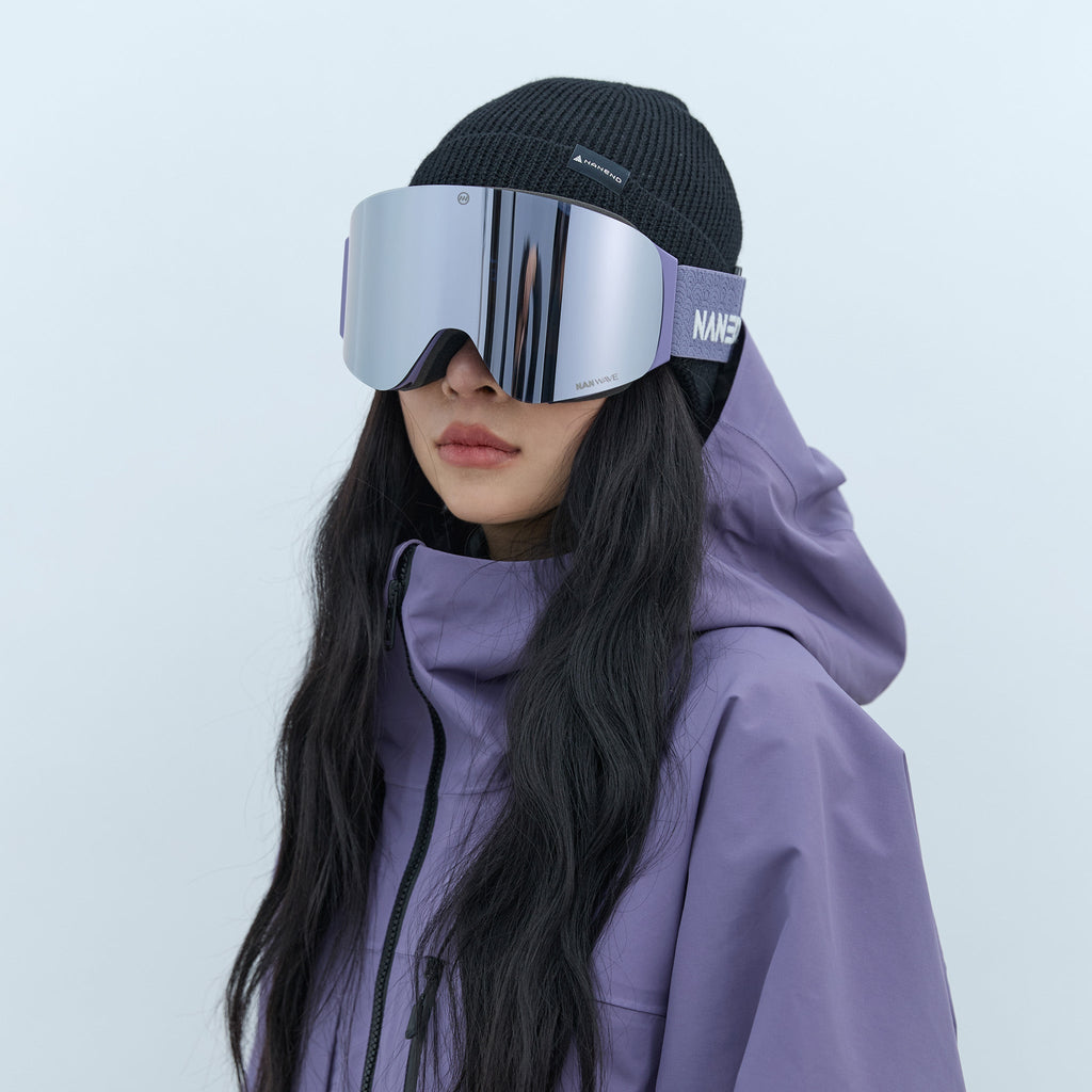 High-definition anti-fog magnetic NanFlip flip-top ski goggles NG21