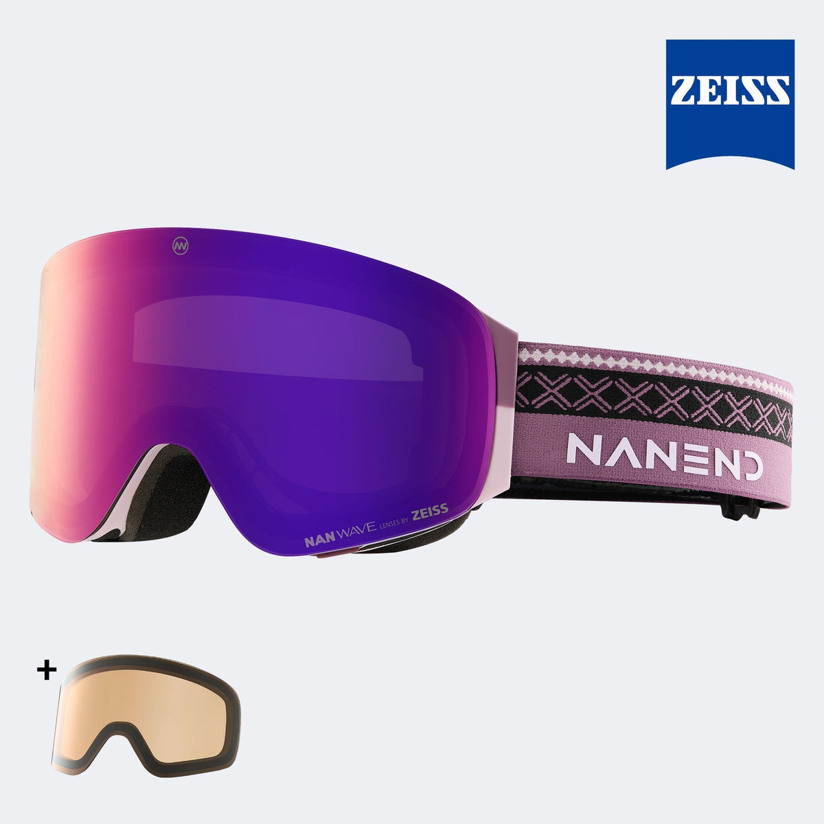 Lightning Dual ZEISS Lens Flip-top Ski Goggles NG17pro