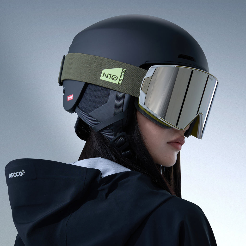 SNAP Master – AXIOPT High-Contrast Anti-Fog Magnetic Side Opening Ski Goggles N10